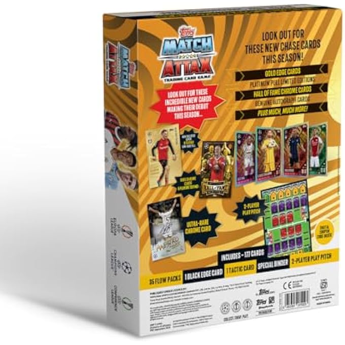 rayihni UEFA CHAMPIONS LEAGUE MATCH ATTAX 24/25 TRADING AND COLLECTIBLE CARD GAME ((EXCLUSIVE GAME PACK)) - Image 3